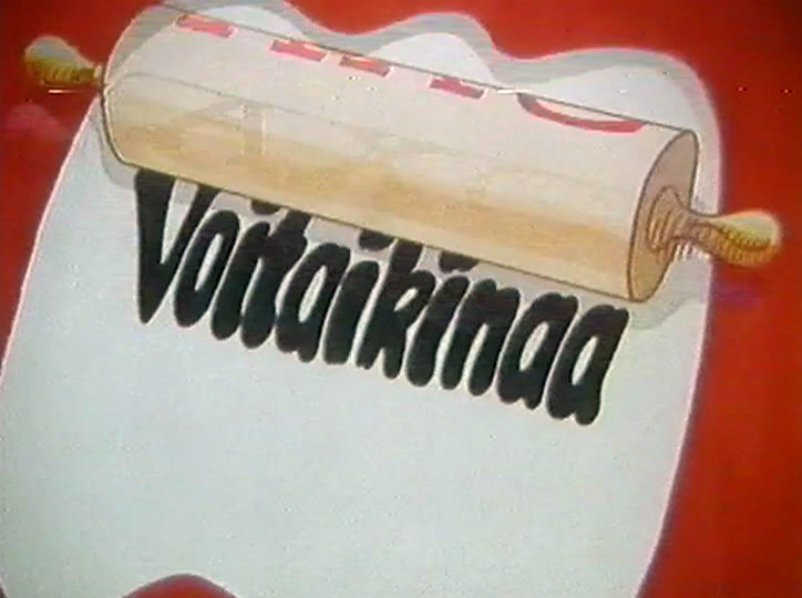 Sana Voitaikinaa yksin valkoisella taikinalla, aiempaa paksumpana ja leveämpänä