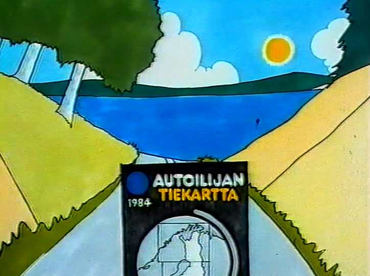 Merikartta-kansi kaislikossa vesirajassa, takana väylämerkki.